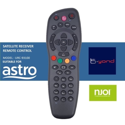 HUAYU ASTRO TV REMOTE CONTROL LOCAL BRAND ASTRO REMOTE10 IN 1 URC20006F