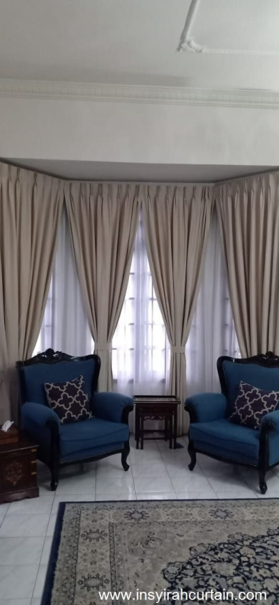 Curtains Beige 