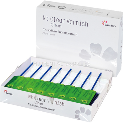 NT CLEAR VARNISH (FLUORIDE VARNISH) WITH BRUSH , DENBIO KOREA