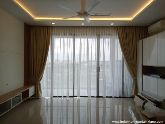 Curtain Installation at Twin Arkz Condominium