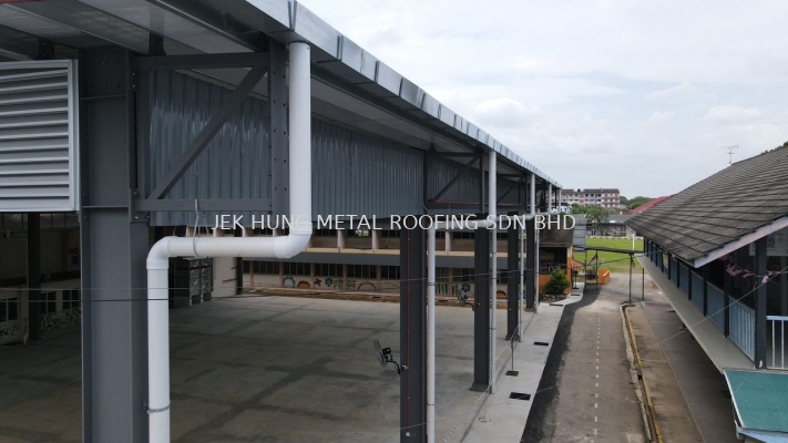 pu metal metal roofing 