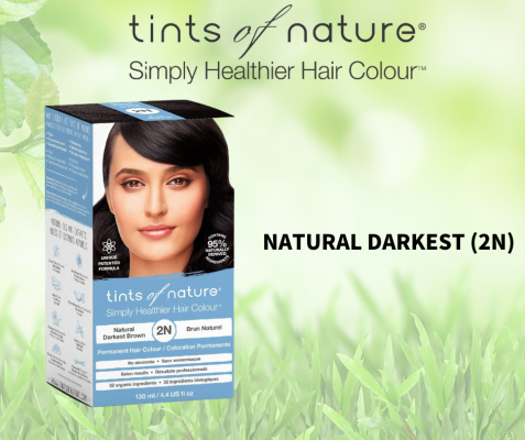 Tints of Nature Natural Darkest Brown 2N (130ml)