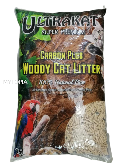 ULTRAKAT CARBONITE WOOD PELLET 15L