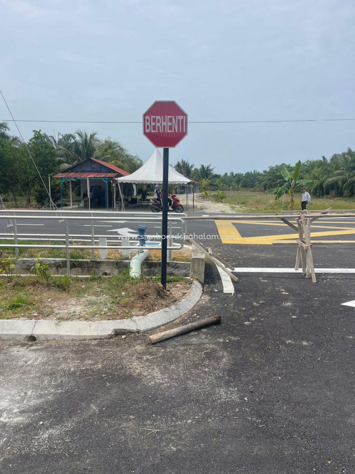 Citra Luhur Development Tanjung Karang - JKR Direction Stand Signage 