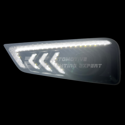 Honda City Gm6 14-16 - LED DRL Daylight Cover (Arrow Design - V2)