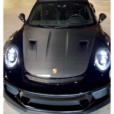 Porsche carerra 991 991.2 carbon fiber hood