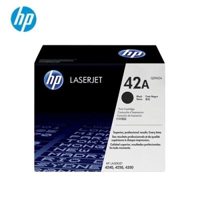 HP 42A ORIGINAL TONER BLACK ORIGINAL Q5942A HP42A