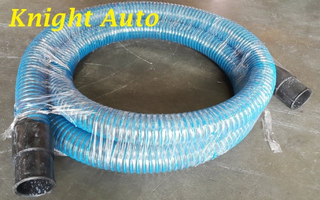 3" X 20' PVC Blue Suction Hose / Water Pump Pool Discharge Hose ID32758