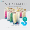 [FREE RETAINER] Japan quality Interdental Brush Micro Size Oral Care I & L Shaped (1Pack)