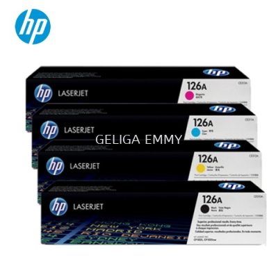 HP 126A ORIGINAL TONERS CE311A CE312A CE313A 310A HP126A