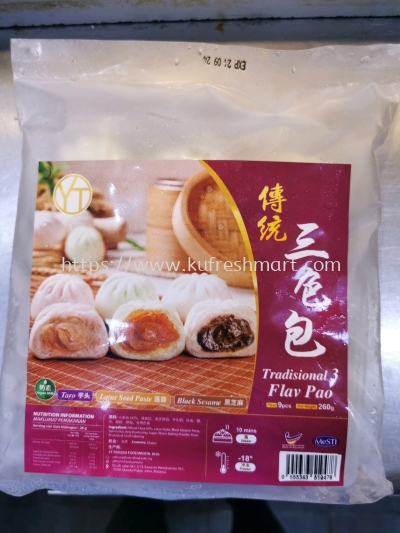 Tradisional 3 flav pao 260g