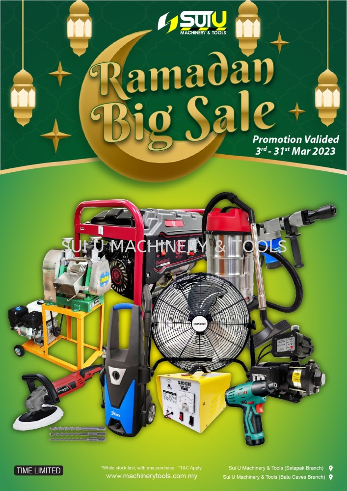 Ramadan Big Sale (3-31/3/2023)