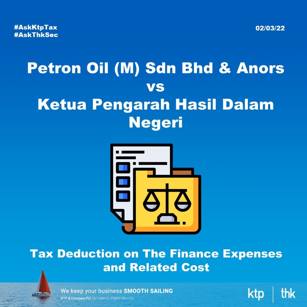 Petron Oil (M) Sdn Bhd & Anors v Ketua Pengarah Hasil Dalam Negeri