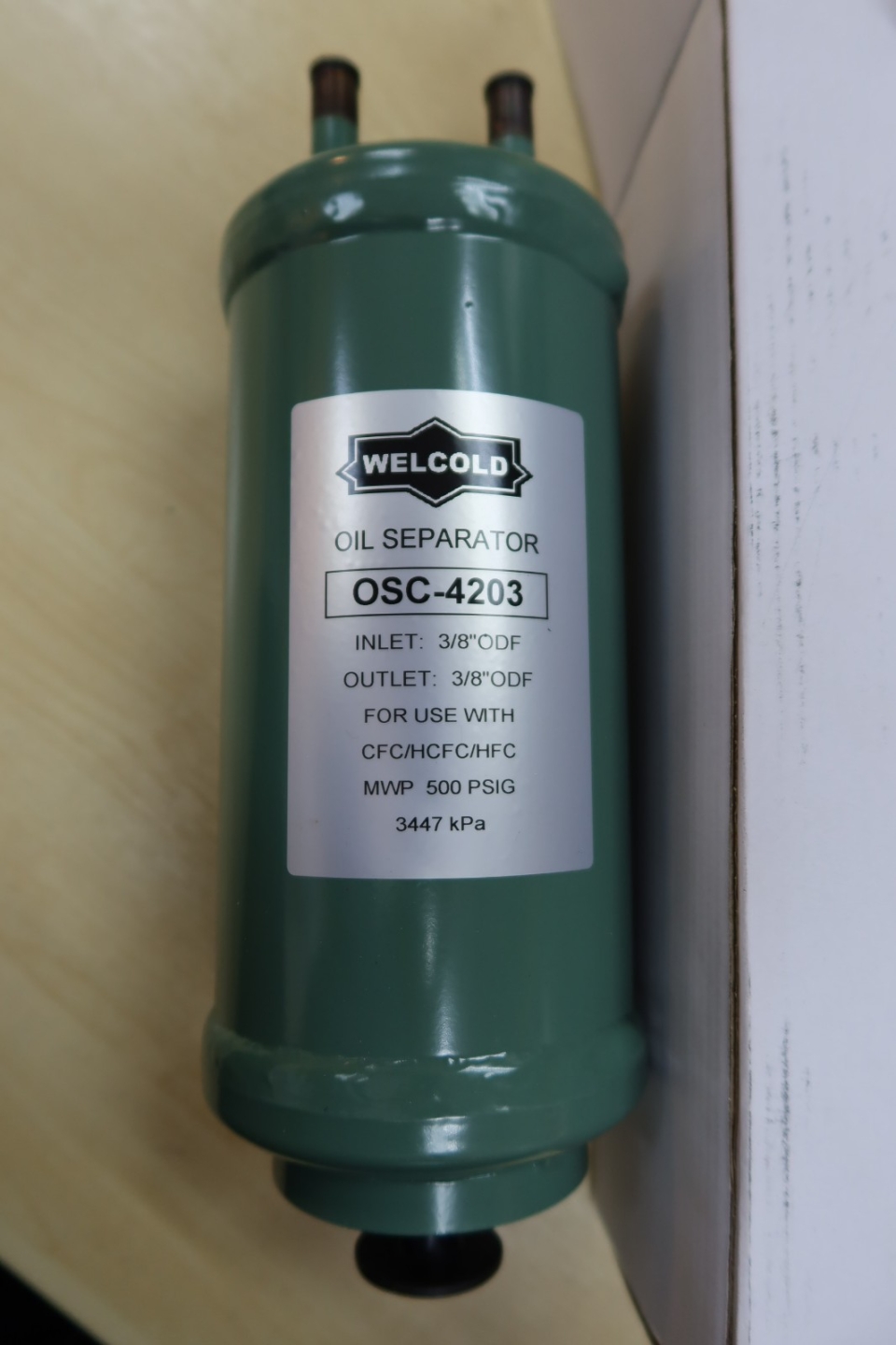 WELCOLD ODF OIL SEPARATOR (MWP:500PSI) (CFC/HCFC/HFC)
