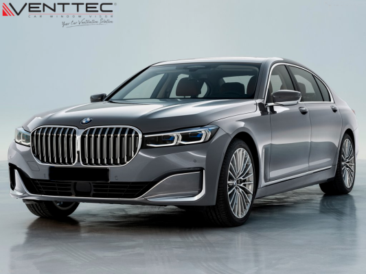 BMW 7-SERIES G12 (LONG WHEEL BASE) 2015 - 2021 = VENTTEC DOOR VISOR