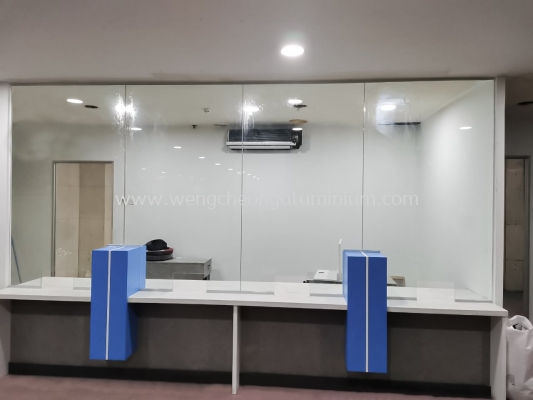 Frameless Fixed Glass Panel