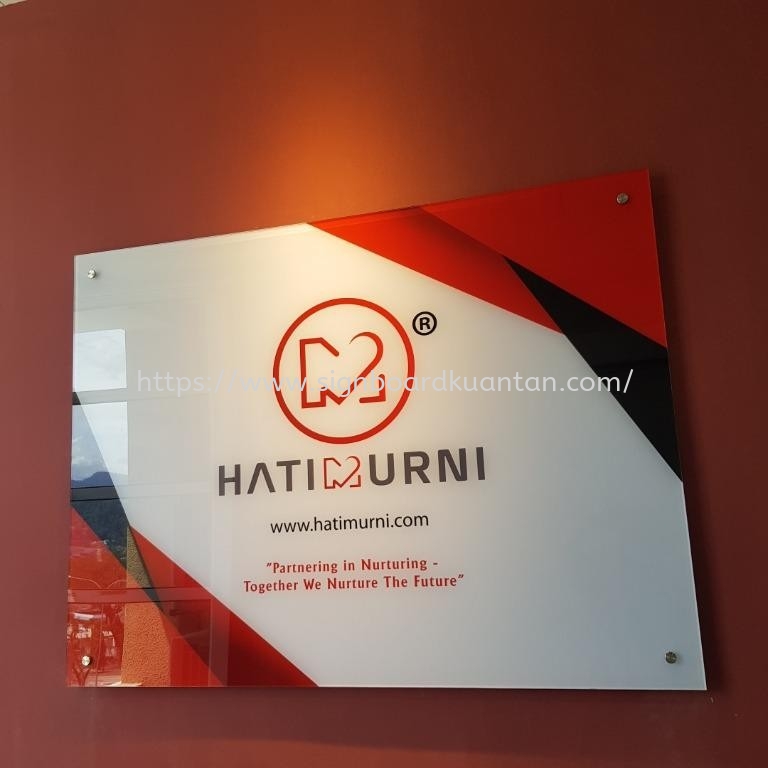 HATI MURNI ACRYLIC POSTER FRAME AT PEKAN PAHANG