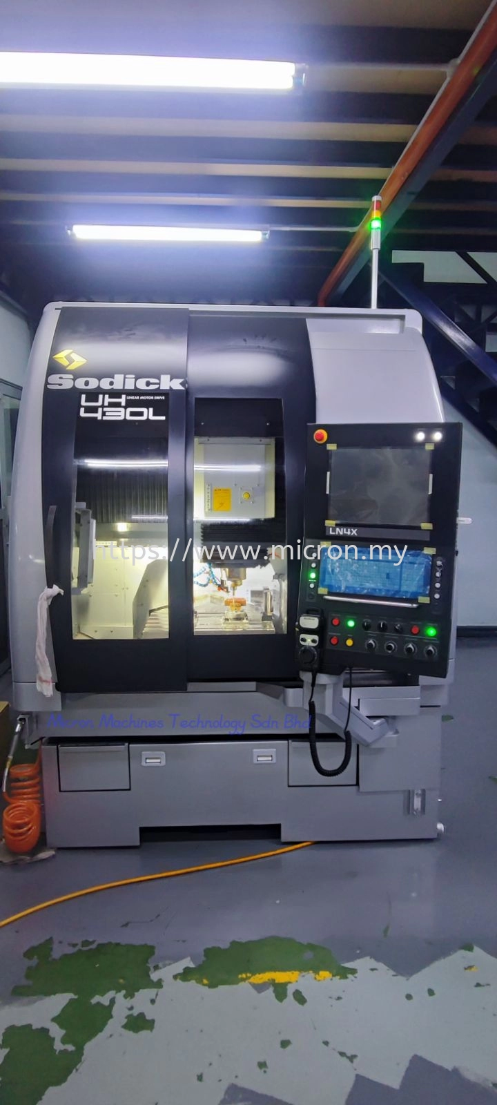 2units of Ultra Precision High Speed CNC Milling was delivered to manufacturer of high precision engineering mainly in semiconductor industry which is located at Muar
