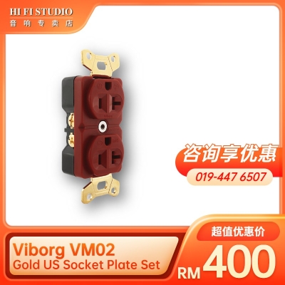 Viborg VM02 Gold US Socket Plate Set