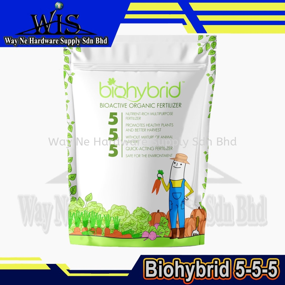 BIOHYBRID 5 5 5 1KG Dry Fertilizer Fertilizer Gardening Selangor biohybrid-5-5-5-1kg-dry-fertilizer-fertilizer-gardening-selangor