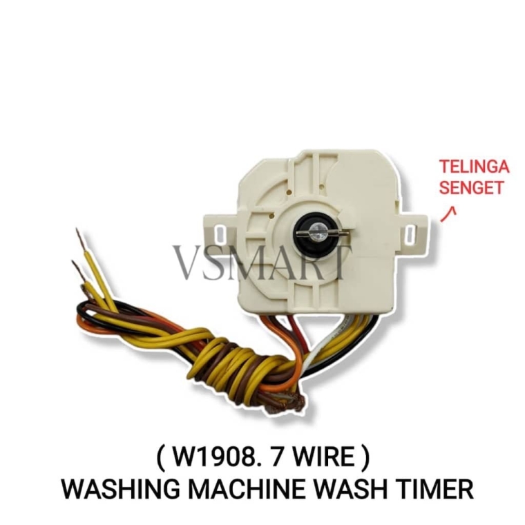 WASHING MACHINE WASH TIMER 7 WIRE 180DEGREE FOR SEMI-AUTO WASHING MACHINE TIMER WASHING MACHINE