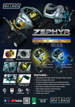 Sotelo Zephyr Baitcaster 