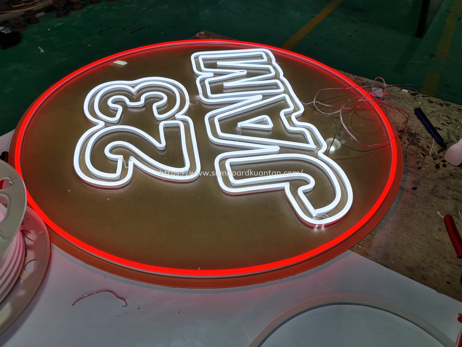 23 JAM LED NEON SIGNAGE SIGNBOARD AT TANJUNG LUMPUR KUANTAN PAHANG MALAYSIA