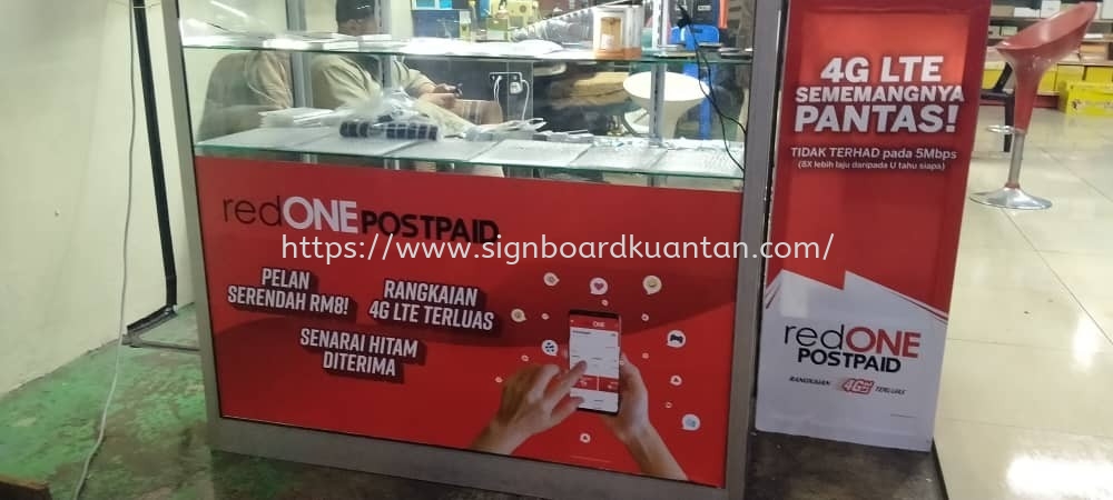 RED ONE NETWORK INKJET WALLPAPER STICKER PRINTING AT KUANTAN AIT PUTIH