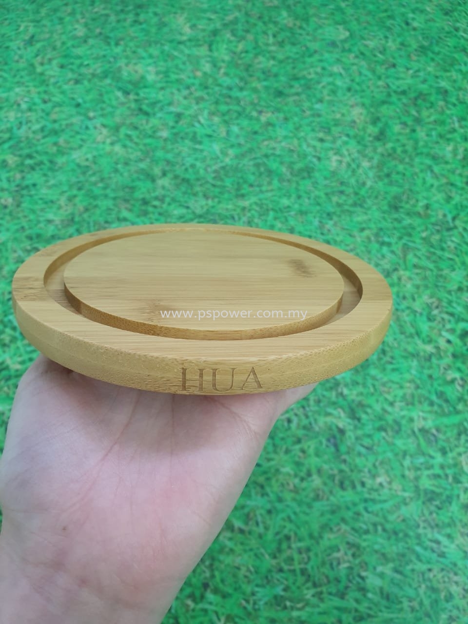 Laser Engraving Service on Wooden Base