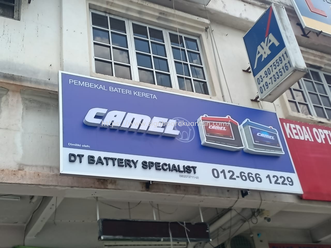 CAMEL POWER OUTDOOR 3D LED FRONTLIT SIGNAGE AT BALOK KUANTAN PAHANG MALAYSIA