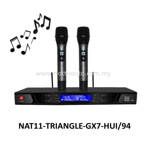 WIRELESS MICROPHONE DUA MIC FOR BUS , KTV ROOM KARAOKE