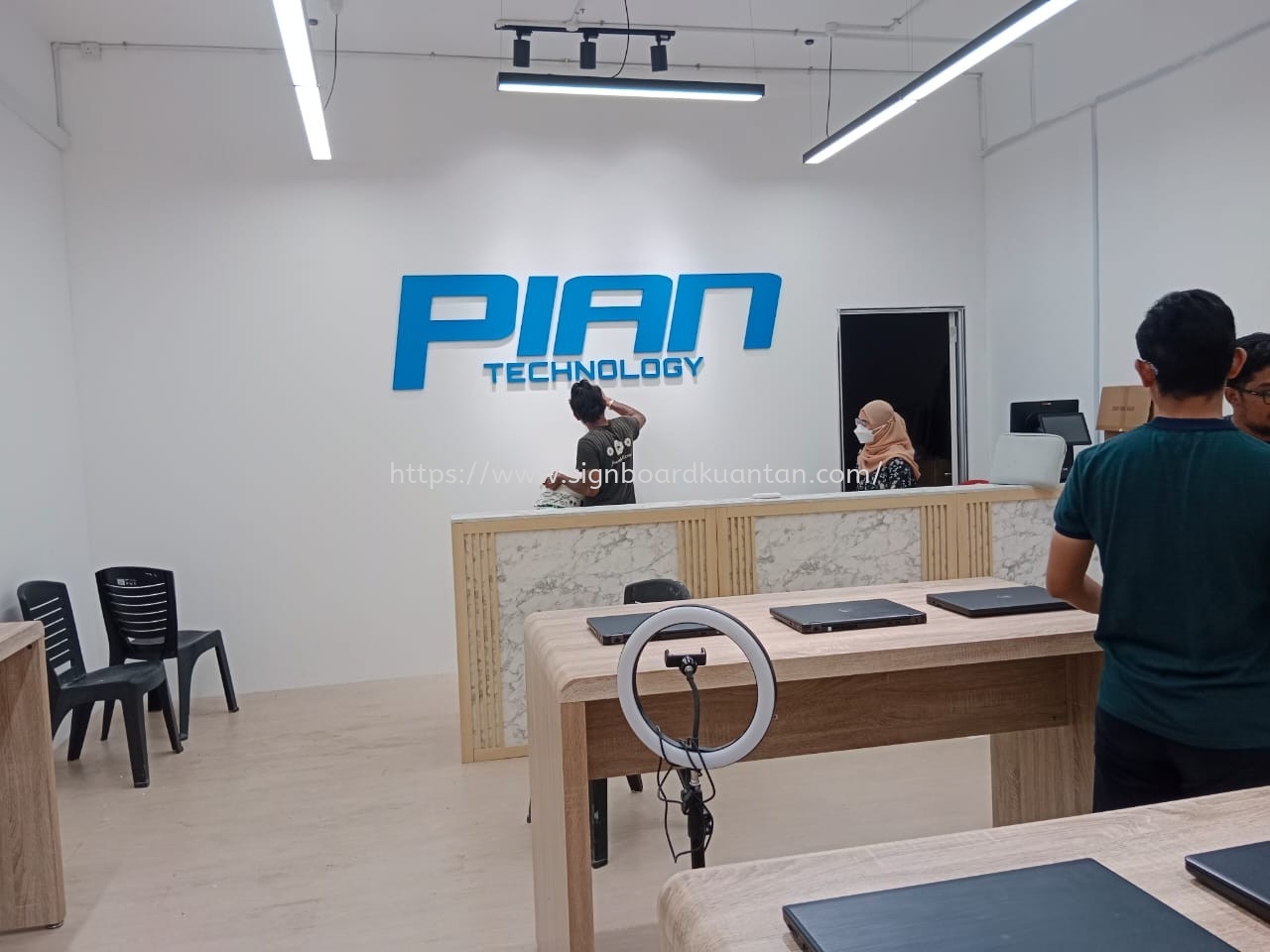 PIAN TECHNOLOGY INDOOR PVC FOAM BOARD 3D LETTERING AT JENGKA TEMERLOH PAHANG MALAYSIA