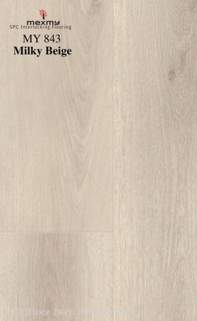 MY843 - MILKY BEIGE - SPC 5MM - FLOORING