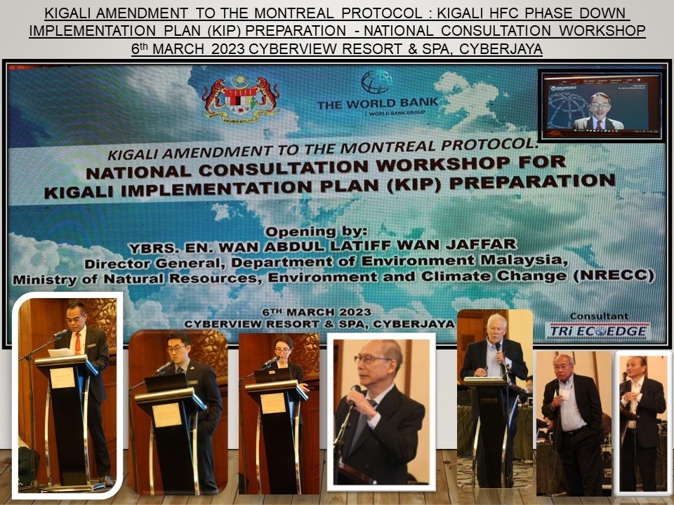 KIGALI HFC PHASE DOWN IMPLEMENTATION PLAN (KIP) PREPARATION - NATIONAL CONSULTATION WORKSHOP