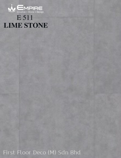 E511 - LIME STONE - SPC STONE SERIES 5MM - FLOORING