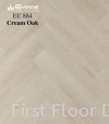 EU884 - CREAM OAK - SPC HERRINGBONE SERIES 5MM - FLOORING SPC Herringbone Series - 5MM - EMPIRE SPC - Stone Plastic Composite