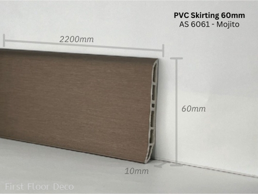 PVC Skirting 60MM (AS-6061  Mojito)