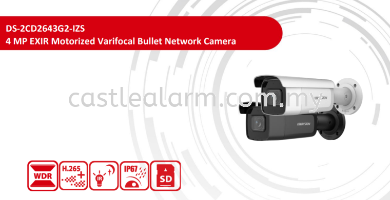 4MP EXR Bullet HIK Vision Analogue HD CCTV System