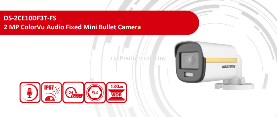 2MP Fixed Mini Bullet