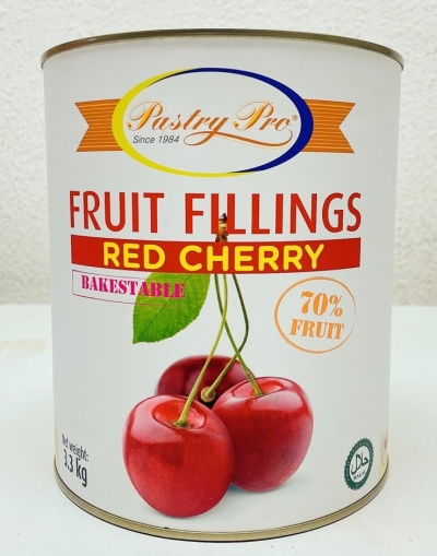 Pastry Pro, Fruit Filling 70% - Red Cherry - 3.3KG