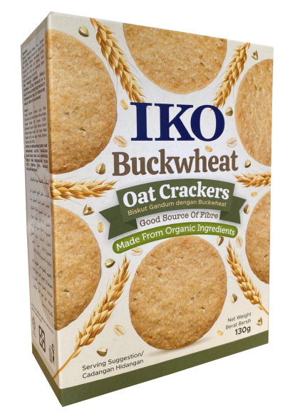 IKO Oat Organic Ingredients Crackers - Buckwheat