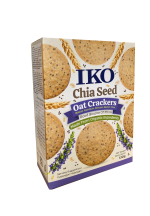 IKO Oat Organic Ingredients Crackers - Chia Seed