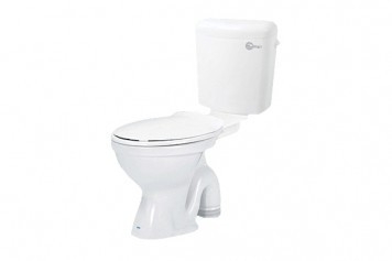 UNION WC SUITE WITH PVC LINK SET CISTERN