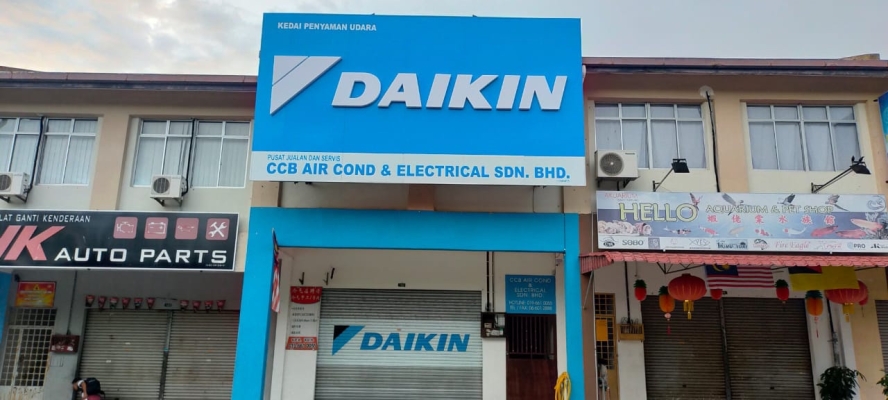 3D signage @ DAIKIN