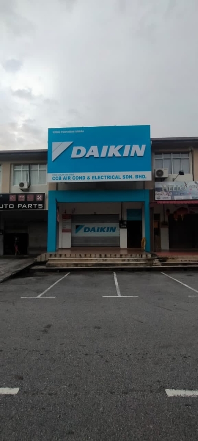 3D signage @ DAIKIN