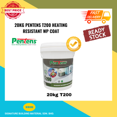 1.5KG Pentens T-200 UV Resistant Elastomeric Waterproofing Coating 