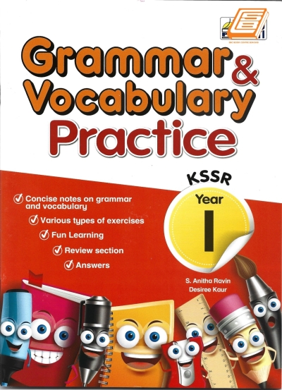 Grammar & Vocabulary Practice Year 1