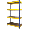 Boltless - Blue & Yellow Light Duty Racking System