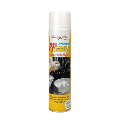 PP GOLD, Pan Release Spray, Halal, 600 ml