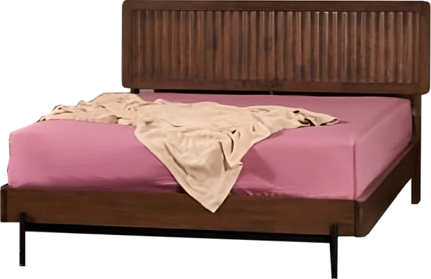 Solid Rubber Wood Bedframe